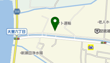 ヤマト運輸 大津大萱営業所(大津大江)の地図画像