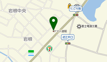 ヤマト運輸 湖南営業所(EC岩根中央)の地図画像