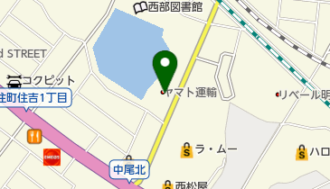 ヤマト運輸 明石魚住営業所(明石中尾)の地図画像