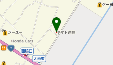 ヤマト運輸 明石大久保センターの地図画像