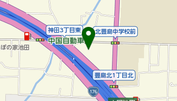 ヤマト運輸 池田神田営業所(池田神田)の地図画像