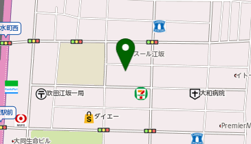 ヤマト運輸 吹田垂水町営業所の地図画像
