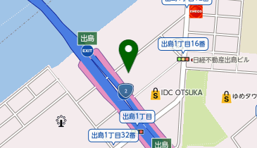 ヤマト運輸 広島出島営業所(広島宇品東)の地図画像
