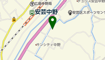 ヤマト運輸 広島中野営業所(広島船越)の地図画像