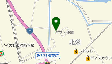 ヤマト運輸 広島大竹営業所の地図画像