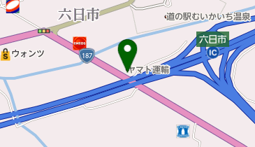 ヤマト運輸 六日市営業所の地図画像