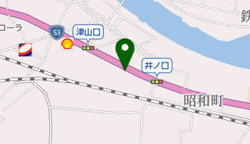 ヤマト運輸 津山口営業所(津山新魚町)の地図画像