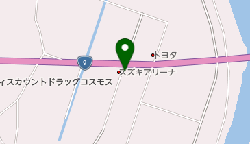 ヤマト運輸 安来営業所(安来十神)の地図画像