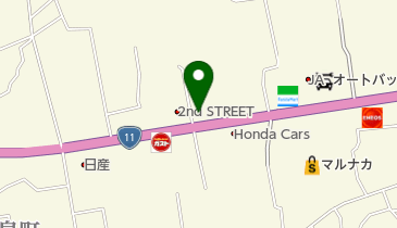 ヤマト運輸 新居浜上部営業所(新居浜上部)の地図画像