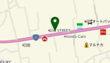 ヤマト運輸 新居浜上部営業所(新居浜国領)の地図画像