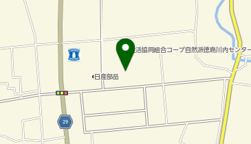 ヤマト運輸 徳島川内営業所(徳島駅前)の地図画像