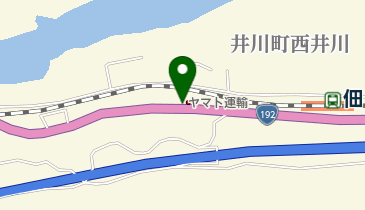 ヤマト運輸 徳島三好営業所(三好井川)の地図画像