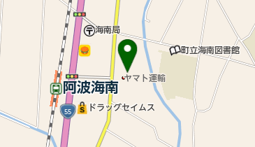 ヤマト運輸 徳島海陽営業所の地図画像