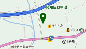 ヤマト運輸 土佐営業所(高知土佐)の地図画像