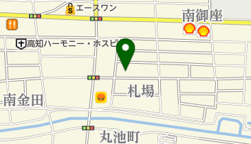 ヤマト運輸 高知知寄町センターの地図画像
