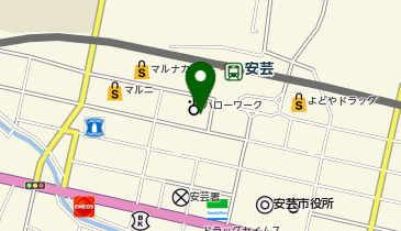 ヤマト運輸 高知安芸営業所(EC高知安芸)の地図画像