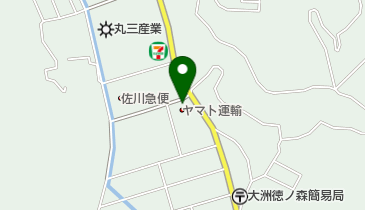 ヤマト運輸 大洲営業所(大洲長浜)の地図画像