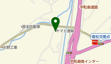 ヤマト運輸 宇和島寄松営業所の地図画像