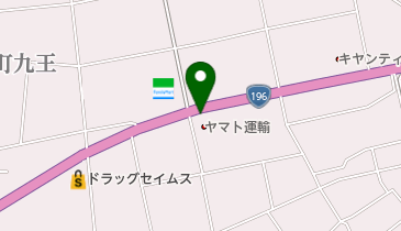 ヤマト運輸 今治西営業所(今治乃万)の地図画像