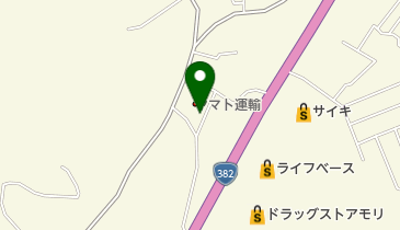 ヤマト運輸 対馬営業所(対馬美津島)の地図画像