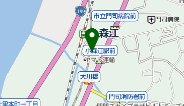 ヤマト運輸 門司港センターの地図画像