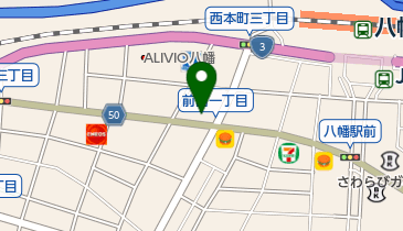 ヤマト運輸 八幡枝光センターの地図画像