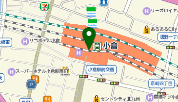ヤマト運輸 小倉西港営業所(小倉駅カウンター)の地図画像