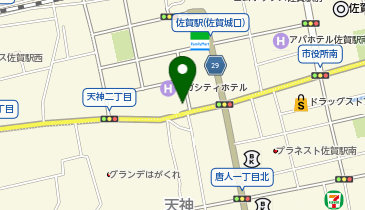 ヤマト運輸 佐賀駅前営業所の地図画像