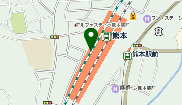 ヤマト運輸 熊本駅営業所の地図画像