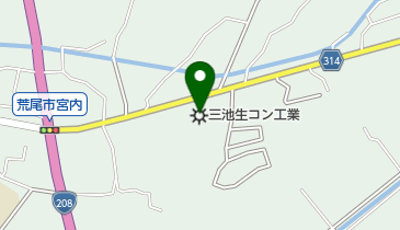 ヤマト運輸 荒尾営業所(荒尾)の地図画像