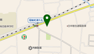 ヤマト運輸 菊陽営業所(龍田)の地図画像