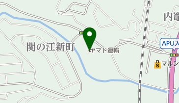 ヤマト運輸 別府鶴見センターの地図画像