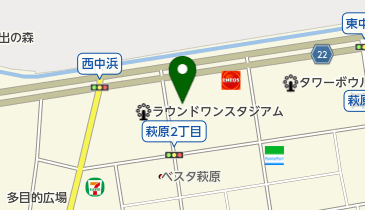 ヤマト運輸 大分高城センターの地図画像