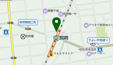 ヤマト運輸 別府えきマチ1丁目営業所の地図画像