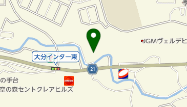 ヤマト運輸 大道センターの地図画像