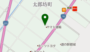 ヤマト運輸 北原センターの地図画像