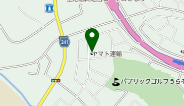 沖縄ヤマト運輸 浦添営業所(浦西)の地図画像