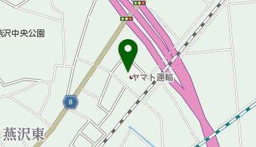 ヤマト運輸 東仙台営業所(東仙台)の地図画像