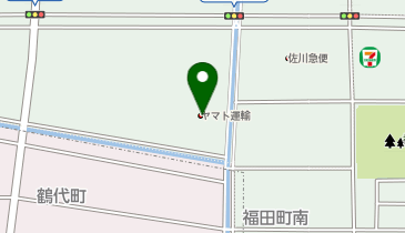 ヤマト運輸 仙台宮城野営業所(仙台扇町)の地図画像