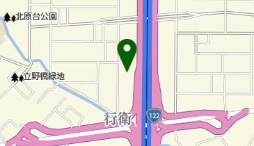 ヤマト運輸 川口長蔵センターの地図画像