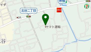 ヤマト運輸 草加北谷営業所(草加西)の地図画像