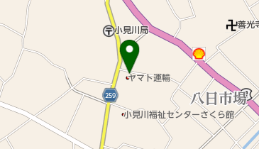 ヤマト運輸 千葉山田センターの地図画像
