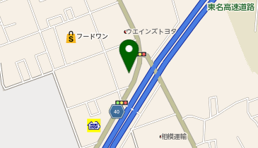 ヤマト運輸 綾瀬大上営業所(海老名柏ケ谷)の地図画像