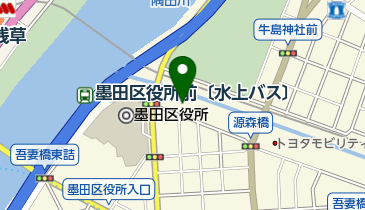 ヤマト運輸 吾妻橋営業所(吾妻橋)の地図画像
