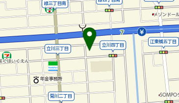 ヤマト運輸 墨田営業所(江東橋4丁目)の地図画像