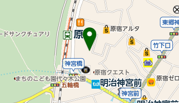 ヤマト運輸 神宮前1丁目センターの地図画像