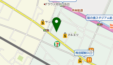 ヤマト運輸 調布飛田給営業所(調布飛田給)の地図画像