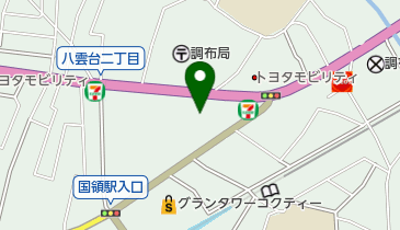 ヤマト運輸 調布国領営業所(国領つつじケ丘)の地図画像