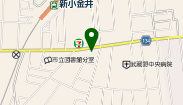 ヤマト運輸 小金井東町営業所(小金井東町)の地図画像