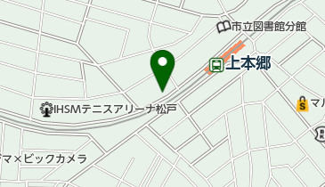 ヤマト運輸 松戸南花島営業所(根本)の地図画像